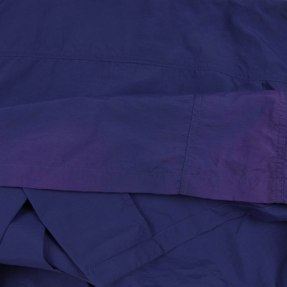 ゴフクセイ SUPPLEX NBDU OPEN COLLAR SHIRTS 半袖 オープンカラー シャツ パープル系【中古】