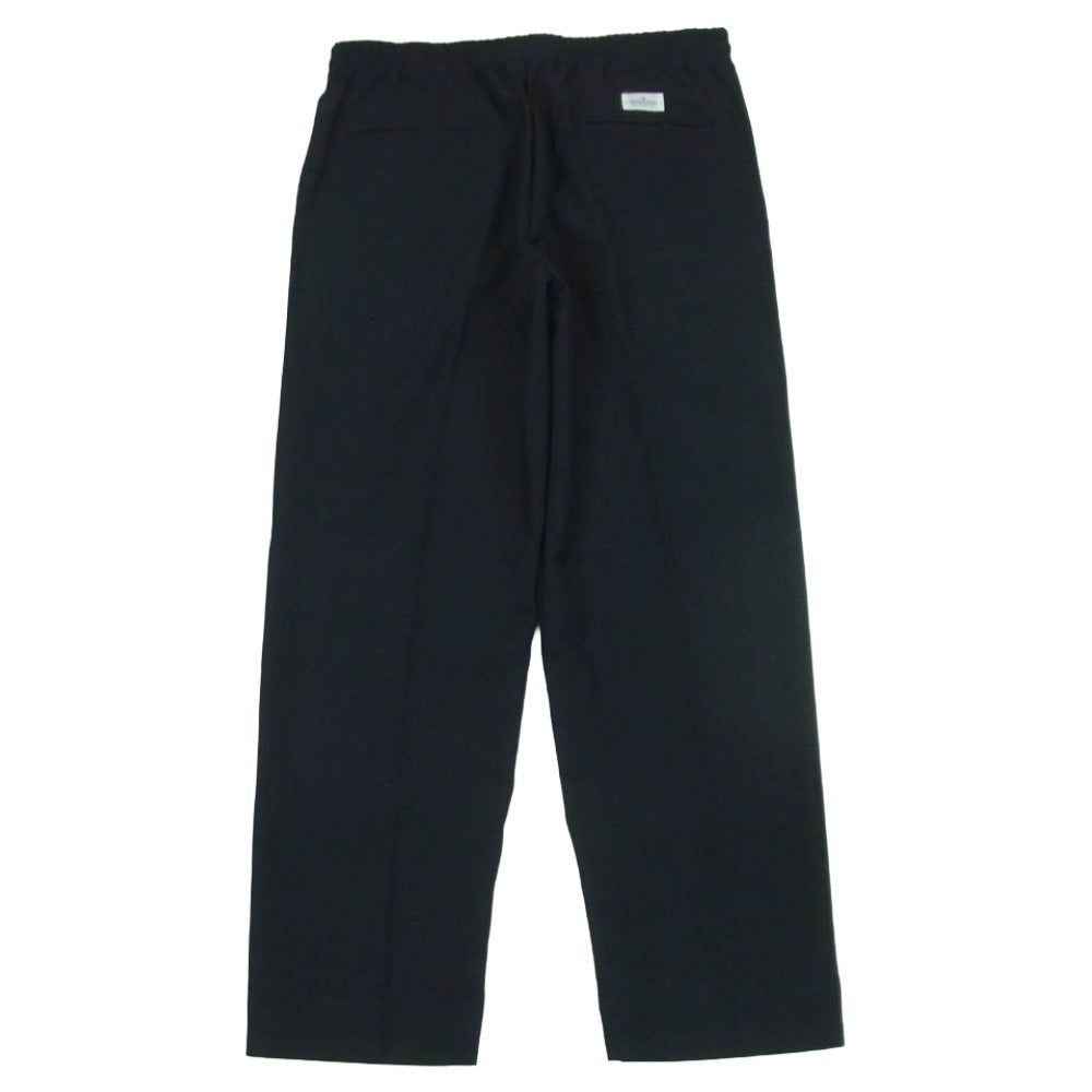 ゴフクセイ TROPICAL OFFICER RESORT PANTS トロピカルウール オフィサー リゾート パンツ ダークネイビー系 XL【美品】【中古】
