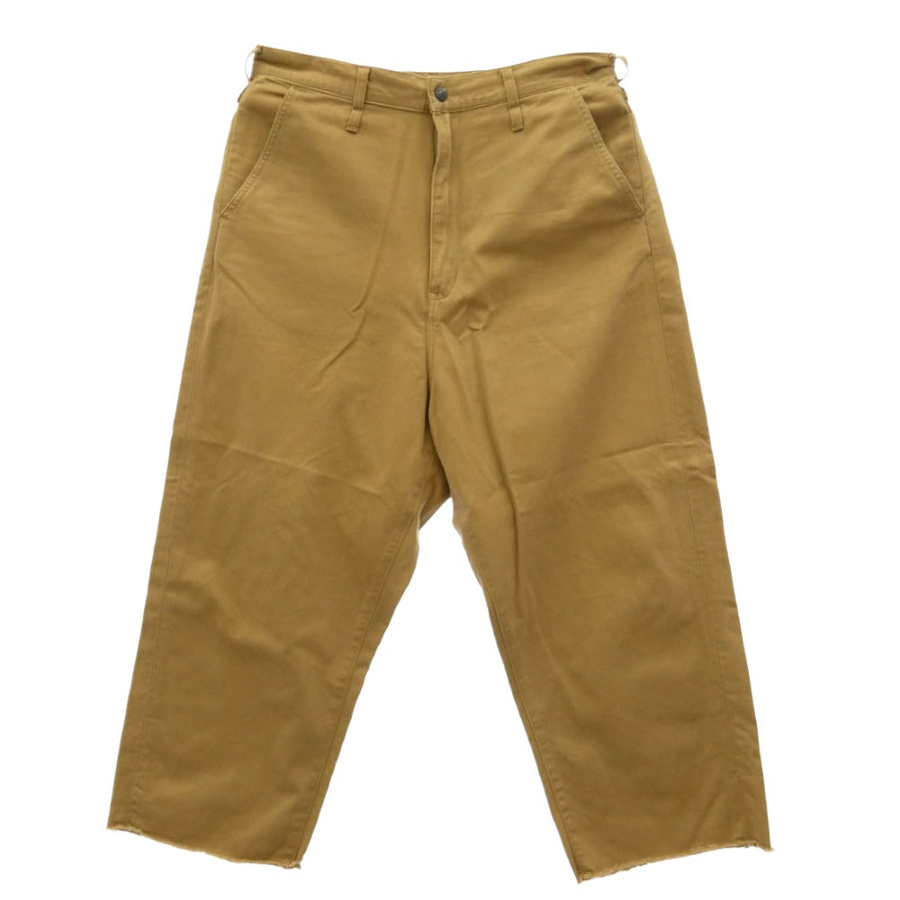 ゴフクセイ TYPE2 CHINO PANTS タイプ2 チノ パンツ キャメル系 ベージュ系 L【美品】【中古】