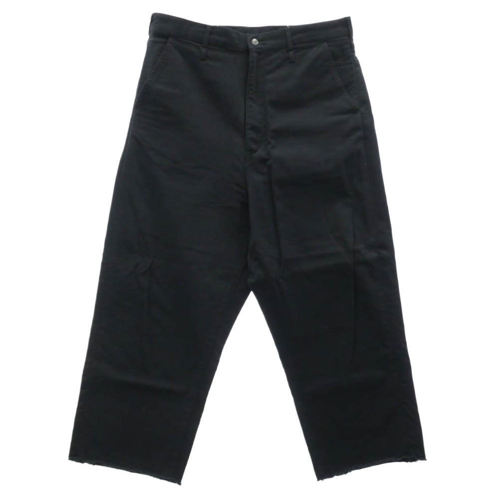 ゴフクセイ TYPE2 CHINO PANTS タイプ2 チノ パンツ ネイビー系 ブラック系 L【美品】【中古】