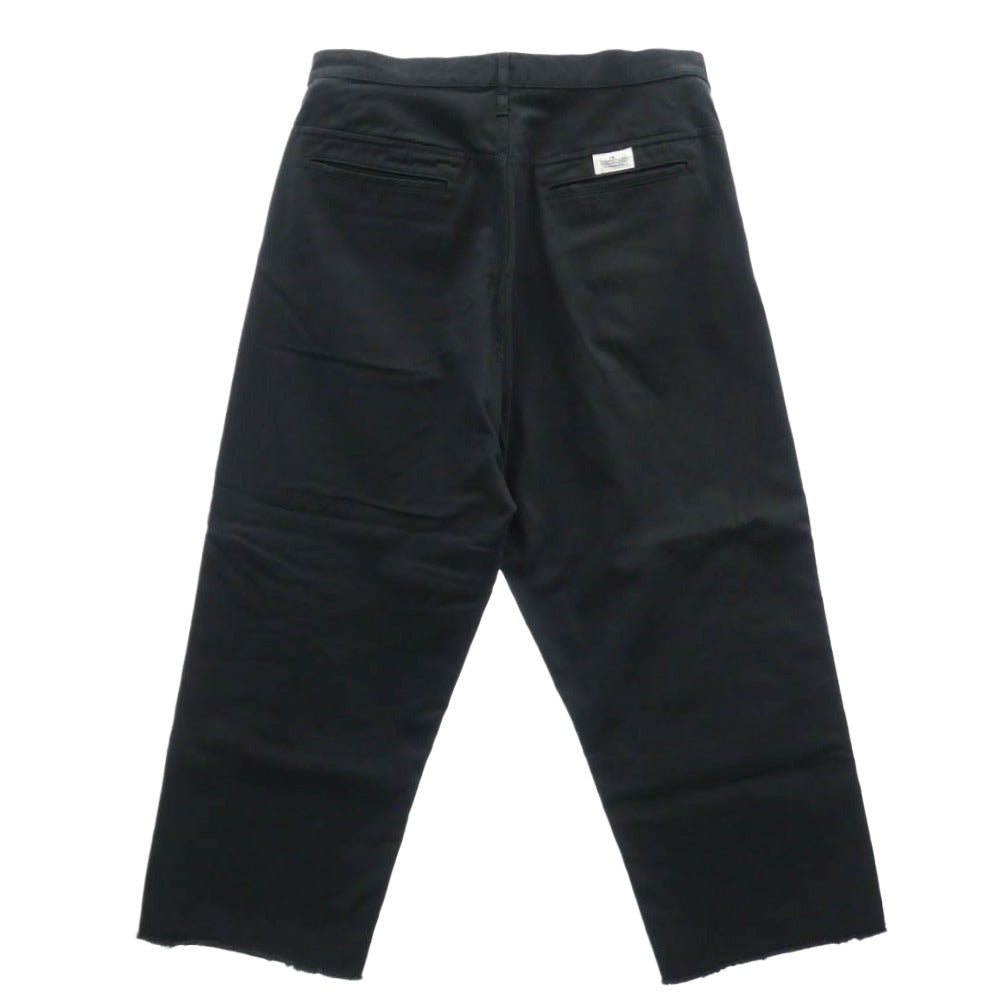 ゴフクセイ TYPE2 CHINO PANTS タイプ2 チノ パンツ ネイビー系 ブラック系 L【美品】【中古】