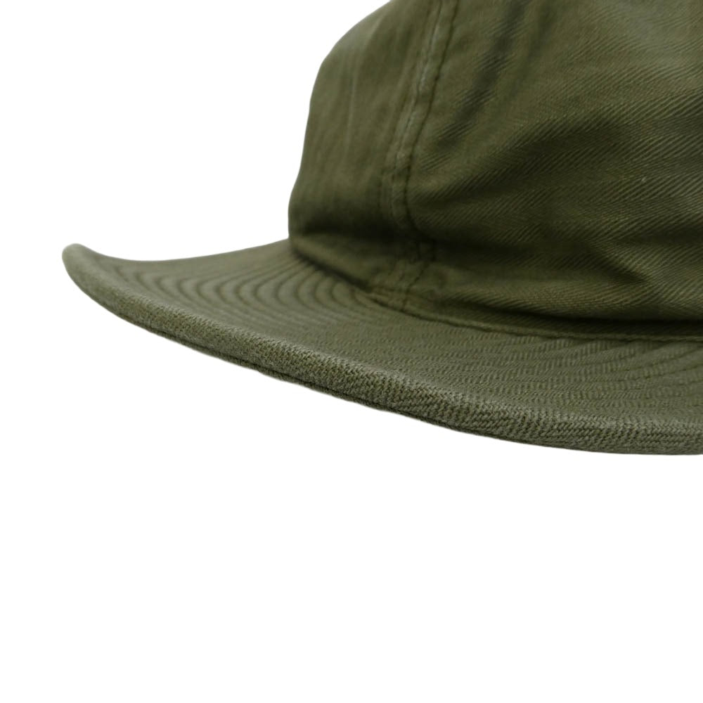 The REAL McCOY'S ザリアルマッコイズ MA22001 TYPE A-3 CAP DECAL ミリタリー キャップ 帽子 デカール モスグリーン系 7 1/2【中古】