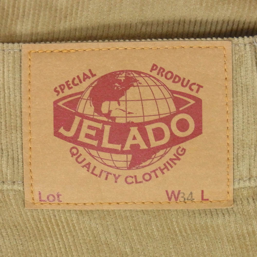 JELADO ジェラード JP72309 Corduroy Bush Shorts コーデュロイ ブッシュ ショーツ ショートパンツ ベージュ系 34【美品】【中古】