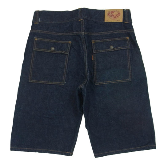 JELADO ジェラード JP72309SA 66Denim Bush Shorts 66デニム ブッシュ ショーツ ショート パンツ インディゴブルー系 W34【美品】【中古】
