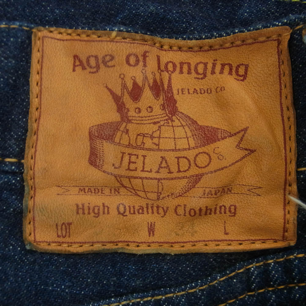JELADO ジェラード JP72315 52 Shorts 52 デニム ショーツ ショート パンツ インディゴブルー系 W34【美品】【中古】
