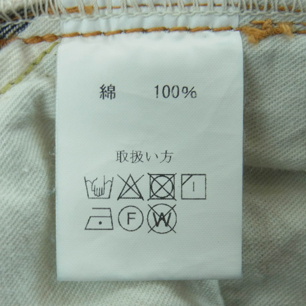 JELADO ジェラード JP72315 52 Shorts 52 デニム ショーツ ショート パンツ インディゴブルー系 W34【美品】【中古】
