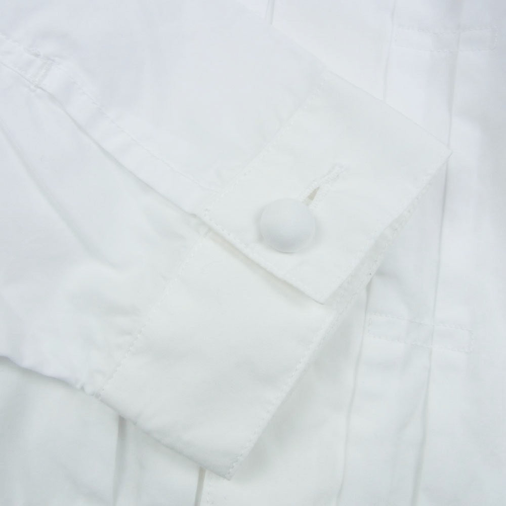 ビーエーエー BOW & ARROW SUPERIOR FRONT PLEATS SHIRT シャツ ジャケット ホワイト系 regular【美品】【中古】