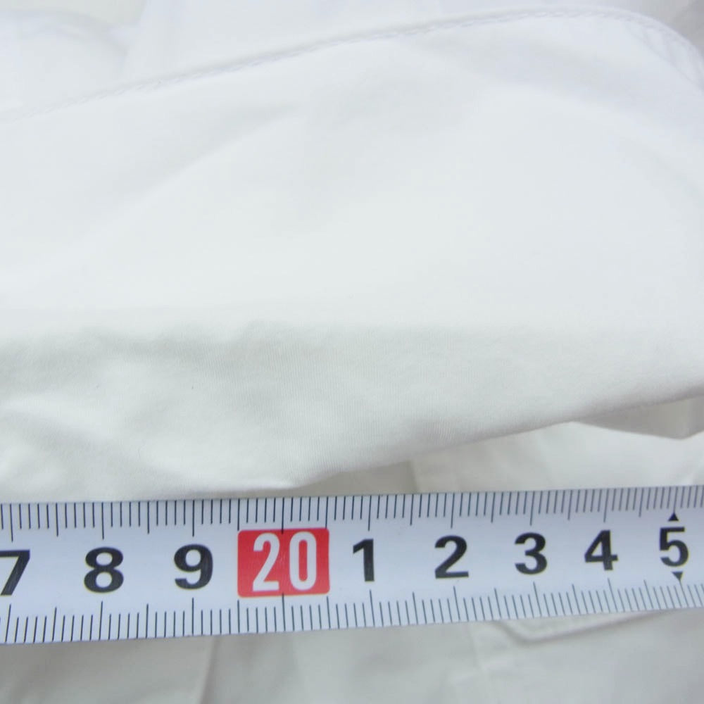 ビーエーエー BOW & ARROW SUPERIOR FRONT PLEATS SHIRT シャツ ジャケット ホワイト系 regular【美品】【中古】