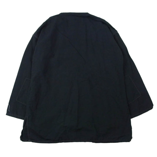 The REAL McCOY'S ザリアルマッコイズ MS21007 JUNK FORCE BLACK PAJAMA SHIRT ジャンクフォース ブラック パジャマ シャツ ブラック系 M【中古】