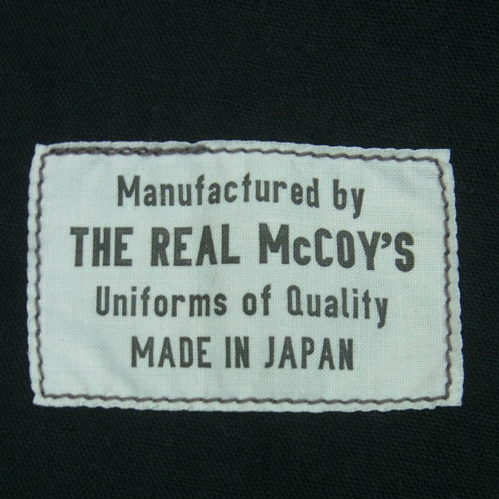The REAL McCOY'S ザリアルマッコイズ MS21010 JUNK FORCE BLACK PAJAMA TROUSRS ジャンクフォース パジャマ トラウザーズ パンツ ブラック系 M【中古】