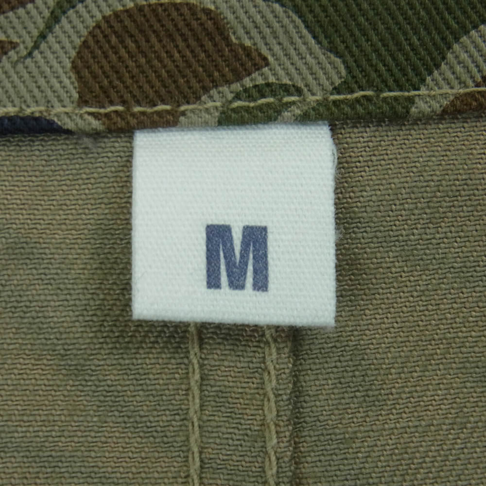 The REAL McCOY'S ザリアルマッコイズ MJ21011 TIGER CAMOUFLAGE VEST TADPOLE タイガー カモ ミリタリー ベスト グリーン系 ネイビー系 M【美品】【中古】