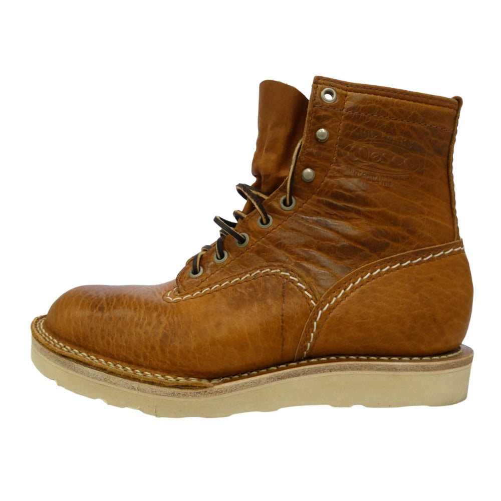 WESCO ウエスコ SP5074014NAT Bison Custom Jobmaster 100周年 日本限定 バイソンレザー カスタム ジョブマスター ブーツ ブラウン系 US7.5E【中古】