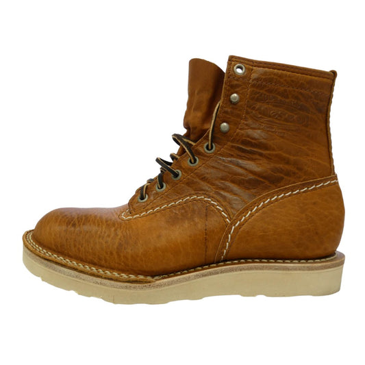 WESCO ウエスコ SP5074014NAT Bison Custom Jobmaster 100周年 日本限定 バイソンレザー カスタム ジョブマスター ブーツ ブラウン系 US7.5E【中古】