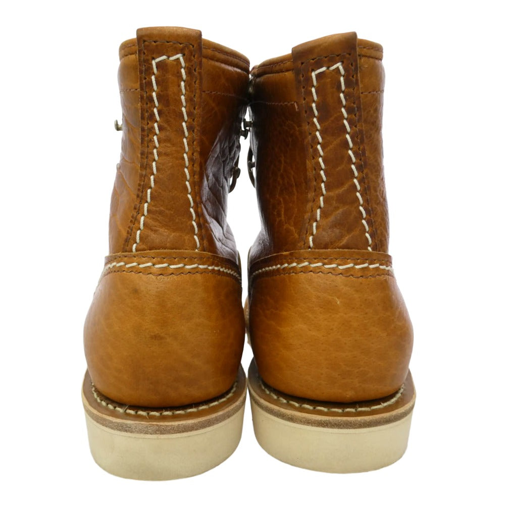 WESCO ウエスコ SP5074014NAT Bison Custom Jobmaster 100周年 日本限定 バイソンレザー カスタム ジョブマスター ブーツ ブラウン系 US7.5E【中古】