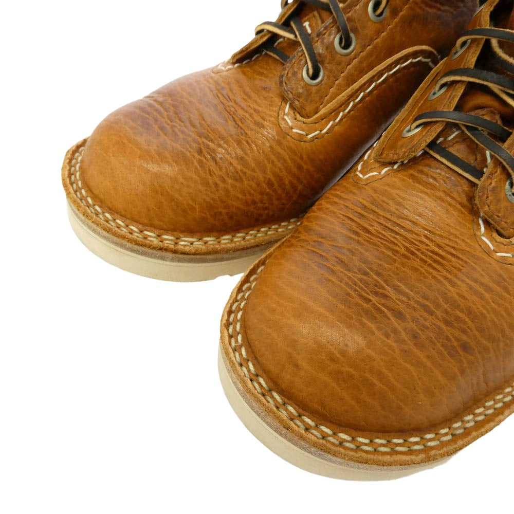 WESCO ウエスコ SP5074014NAT Bison Custom Jobmaster 100周年 日本限定 バイソンレザー カスタム ジョブマスター ブーツ ブラウン系 US7.5E【中古】