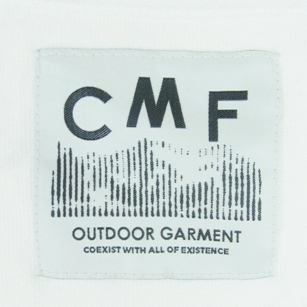 CMF OUTDOOR GARMENT シーエムエフアウトドアガーメント CMF2401-C09J SLOW DRY POCKET TEE ポケット Tシャツ 半袖 カットソー ホワイト系 L【中古】