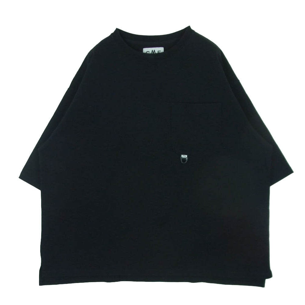 CMF OUTDOOR GARMENT シーエムエフアウトドアガーメント CMF2401-C09J SLOW DRY POCKET TEE ポケット Tシャツ 半袖 カットソー ブラック系 L【中古】