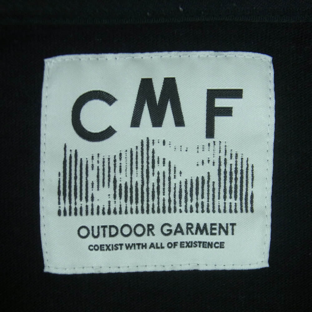 CMF OUTDOOR GARMENT シーエムエフアウトドアガーメント CMF2401-C09J SLOW DRY POCKET TEE ポケット Tシャツ 半袖 カットソー ブラック系 L【中古】