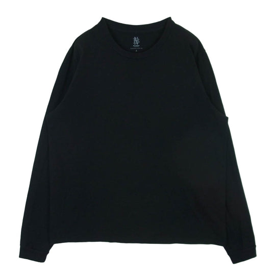 バトナー BN-20FM-002 DRY TOUCH CREW NECK SHIRT クルーネック 長袖 カットソー ブラック系 3【中古】