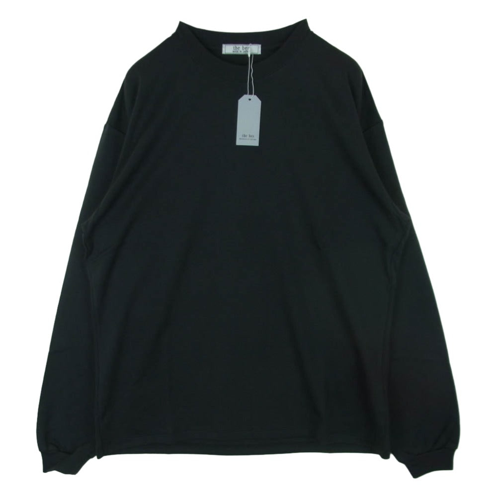 ザ・ベス 224-2-tb019-001 HIGH DENSITY L/S T-SHIRT 長袖 カットソー ダークネイビー系 Duty Navy 2【極上美品】【中古】