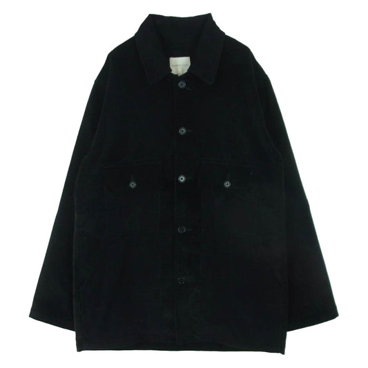 ニコラスデイリー コーデュロイ シャツ ジャケット ブラック系 38【中古】
