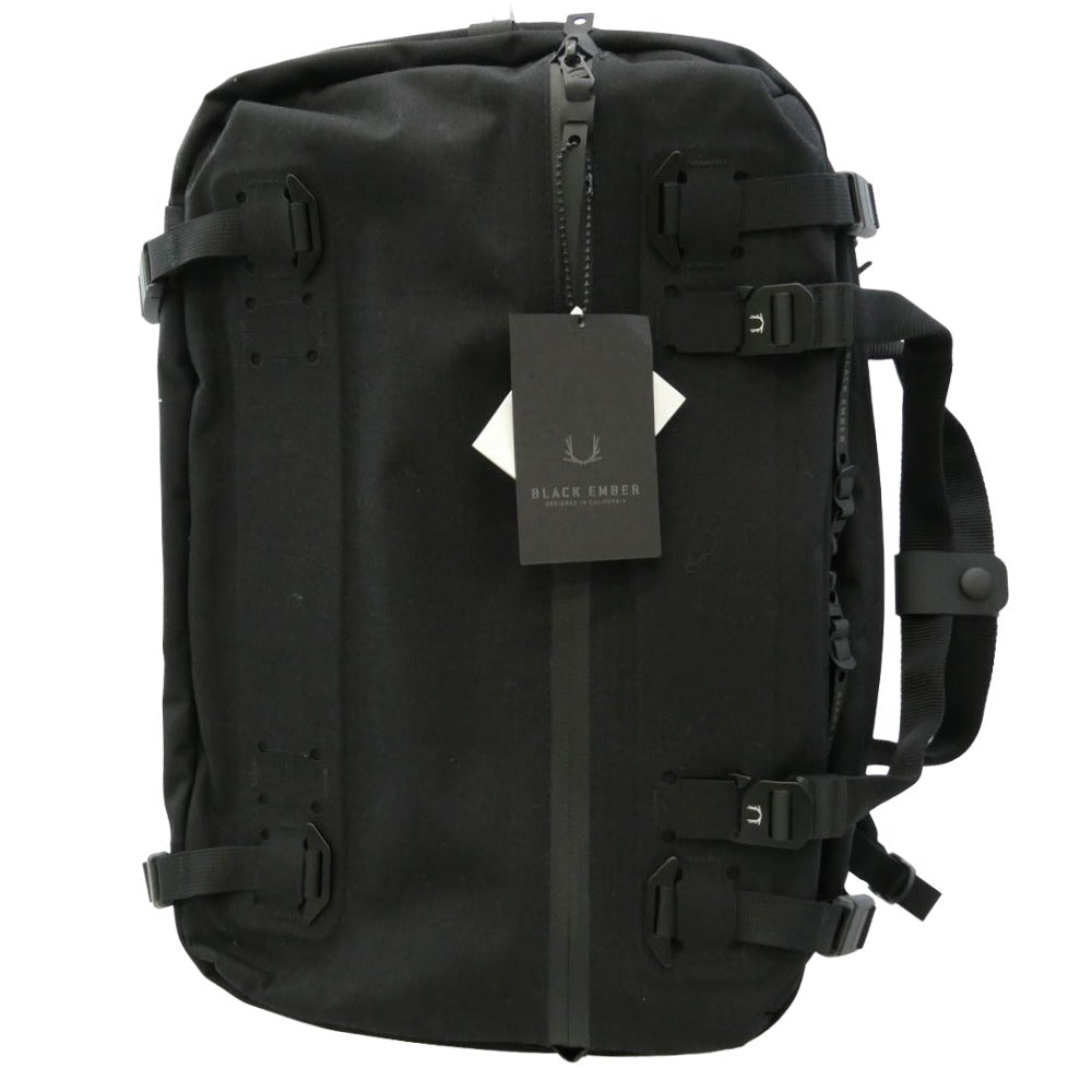 ブラックエンバー 7220221 FORGE フォージ 30L 3WAY バッグ ブリーフ リュック ハンドバッグ ショルダーバッグ ブラック系【美品】【中古】