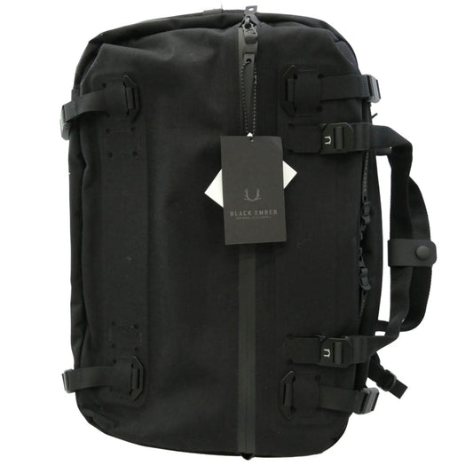 ブラックエンバー 7220221 FORGE フォージ 30L 3WAY バッグ ブリーフ リュック ハンドバッグ ショルダーバッグ ブラック系【美品】【中古】