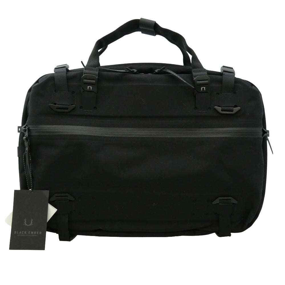 ブラックエンバー 7220221 FORGE フォージ 30L 3WAY バッグ ブリーフ リュック ハンドバッグ ショルダーバッグ ブラック系【美品】【中古】