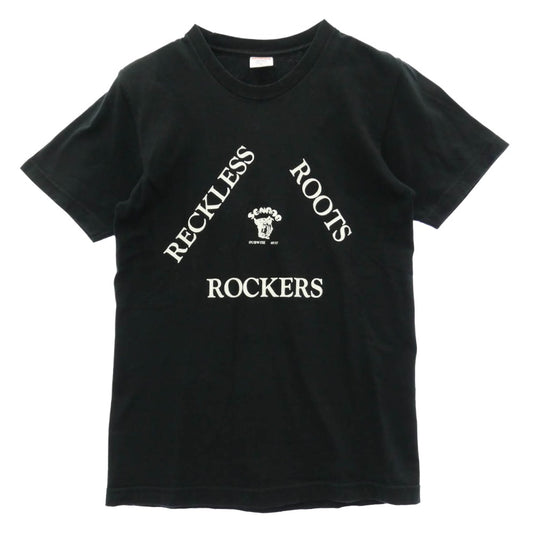 Supreme シュプリーム 13SS RECKLESS ROOTS ROCKERS TEE フロント バック ボックスロゴ プリント Ｔシャツ 半袖カットソー ブラック系 S【中古】