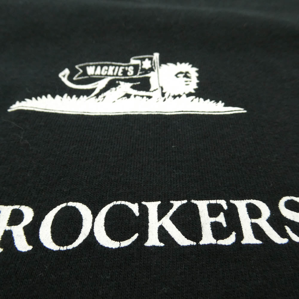 Supreme シュプリーム 13SS RECKLESS ROOTS ROCKERS TEE フロント バック ボックスロゴ プリント Ｔシャツ 半袖カットソー ブラック系 S【中古】