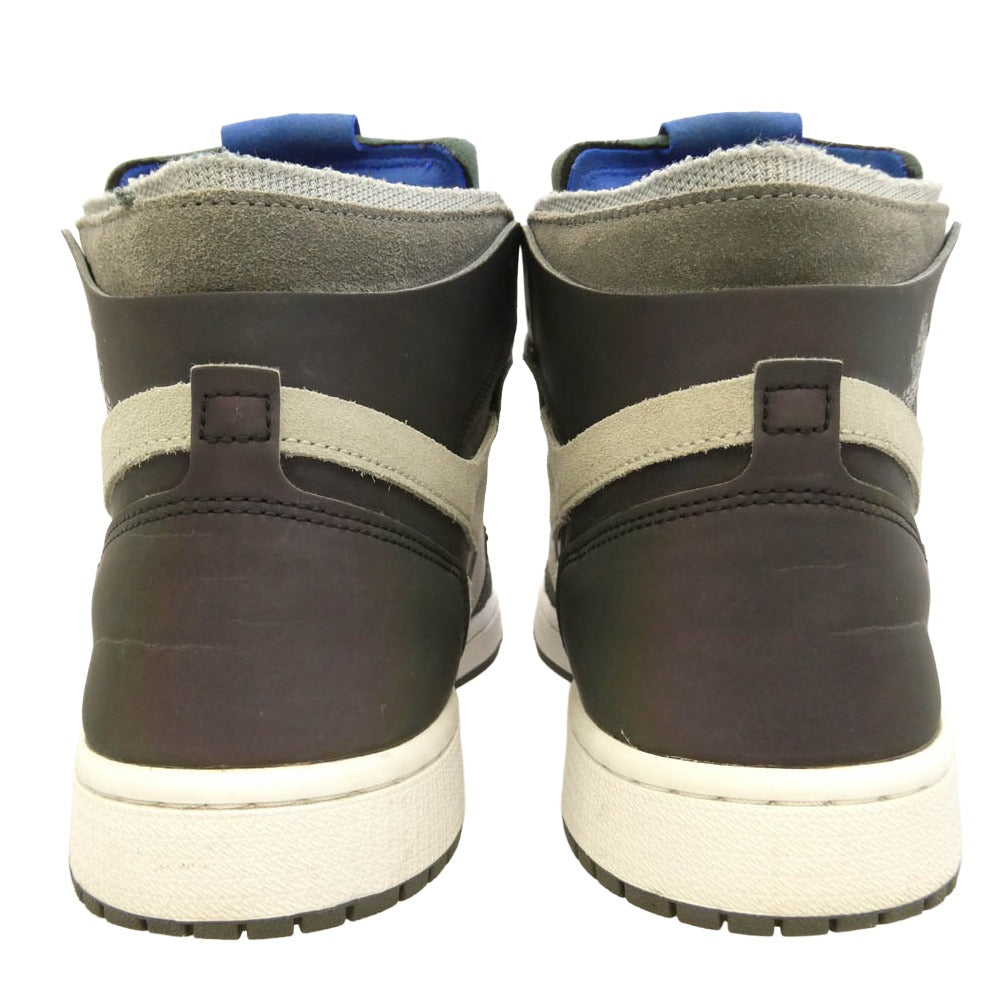 NIKE ナイキ DD1453-001 × League of Legends Air Jordan 1 High Zoom Air Confort Esports リーグオブレジェンド エアジョーダン1 ハイカットスニーカー グレー系 パープル系 27cm【中古】