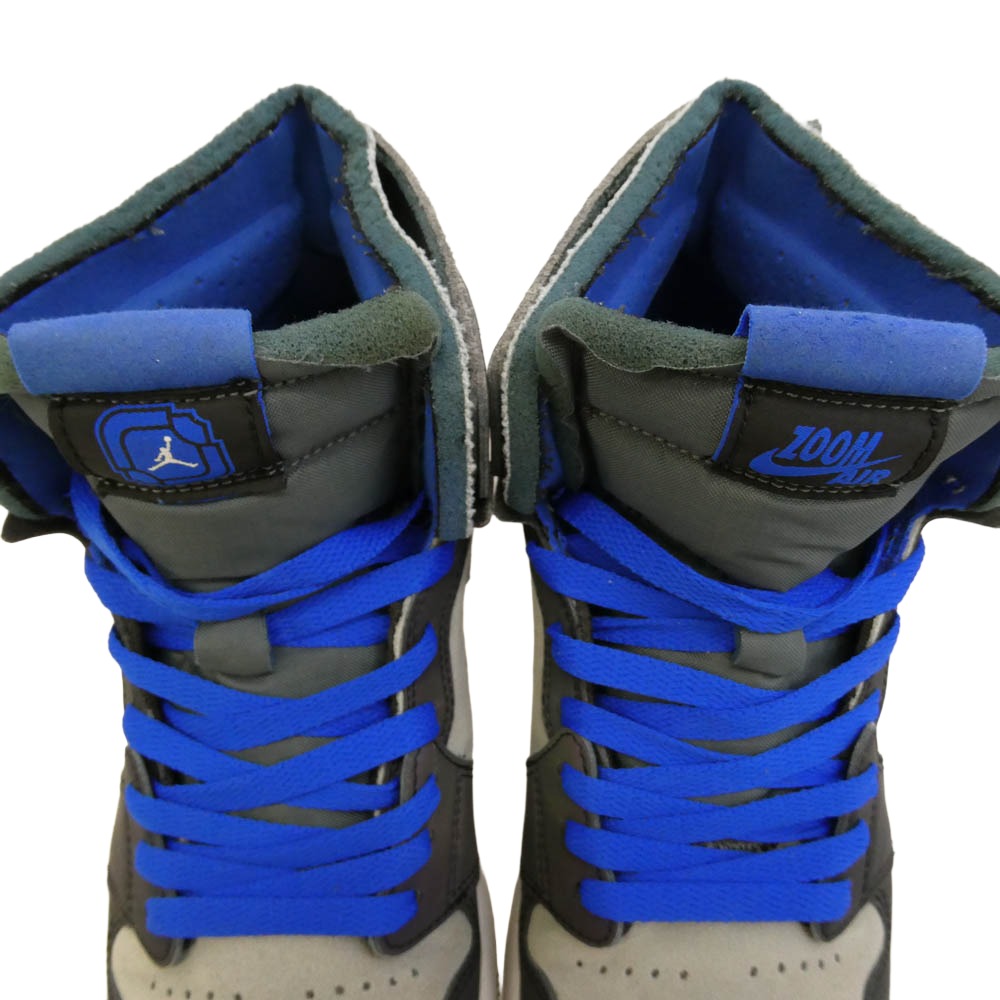 NIKE ナイキ DD1453-001 × League of Legends Air Jordan 1 High Zoom Air Confort Esports リーグオブレジェンド エアジョーダン1 ハイカットスニーカー グレー系 パープル系 27cm【中古】