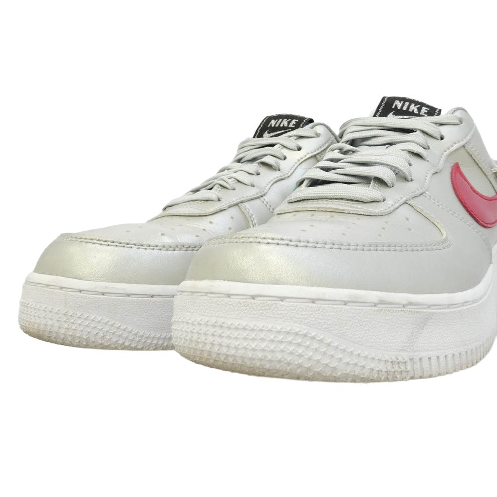 NIKE ナイキ DM6177-095 Air Force 1 low Lucha Libre エアフォース1 ロー ルチャリブレ ローカット スニーカー 着脱可付属 パーツ付 シルバー系 27.5cm【中古】