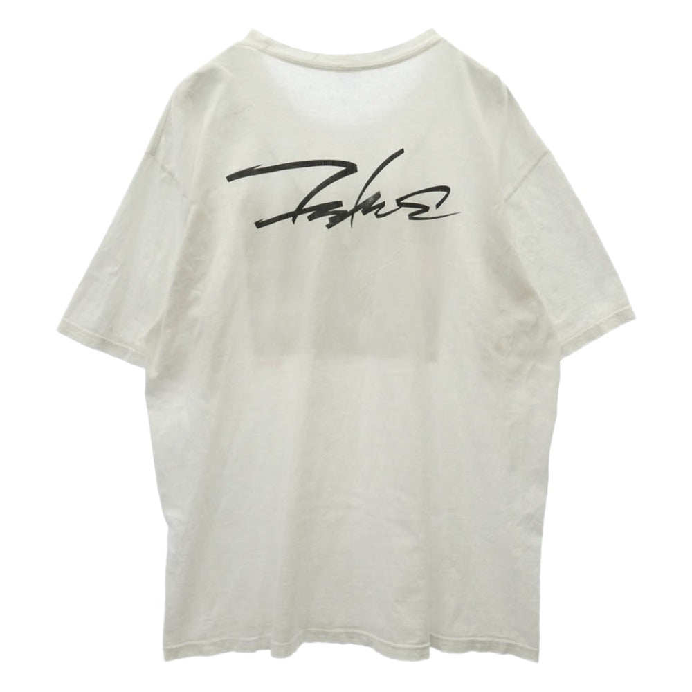 Supreme シュプリーム 22SS × Futura Tee フューチュラ グラフィック プリント クルーネック 半袖 Tシャツ カットソー ホワイト系 XL【中古】