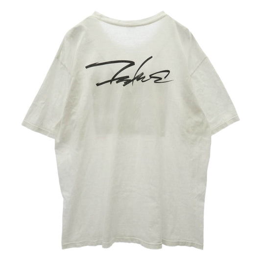 Supreme シュプリーム 22SS × Futura Tee フューチュラ グラフィック プリント クルーネック 半袖 Tシャツ カットソー ホワイト系 XL【中古】