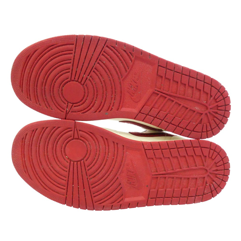 NIKE ナイキ HJ9338-106 Women's Air Jordan 1 Low SE Sail Team Red Varsity Red ウィメンズ エアジョーダン1 ローカット スニーカー ホワイト系 レッド系 28.5cm【中古】