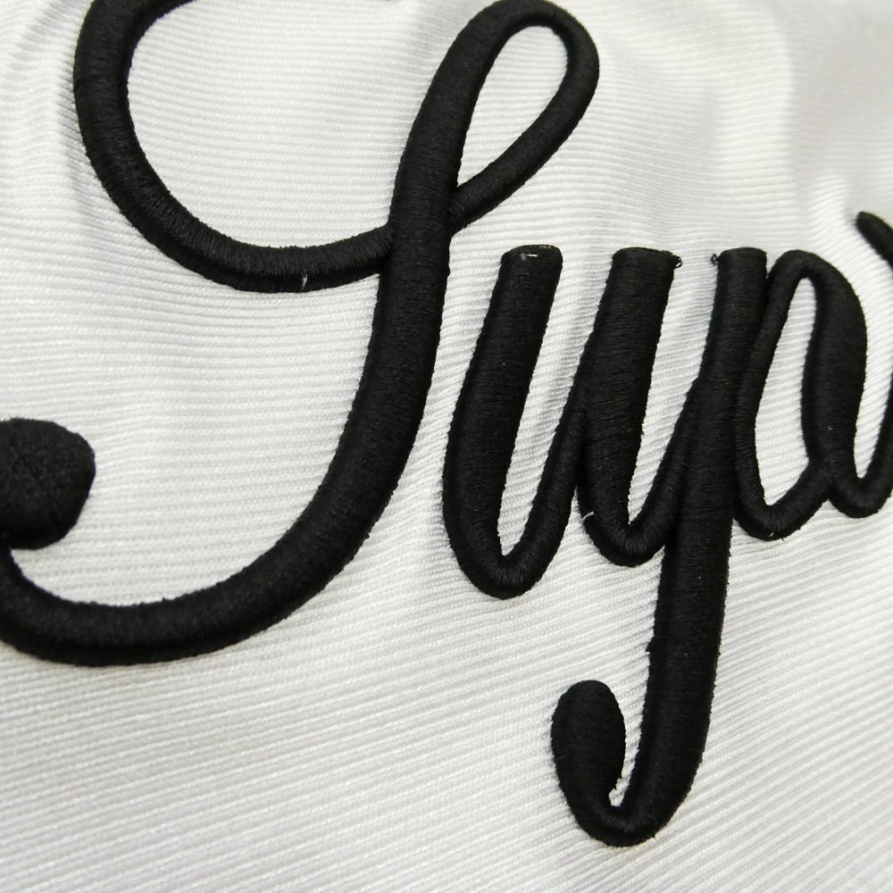 Supreme シュプリーム 14AW ワングラム期 El Dorado Football Top エルドラド フットボール トップ ロゴ刺繍 ロングスリーブ ナイロン 長袖 Ｔシャツ ホワイト系 M【中古】