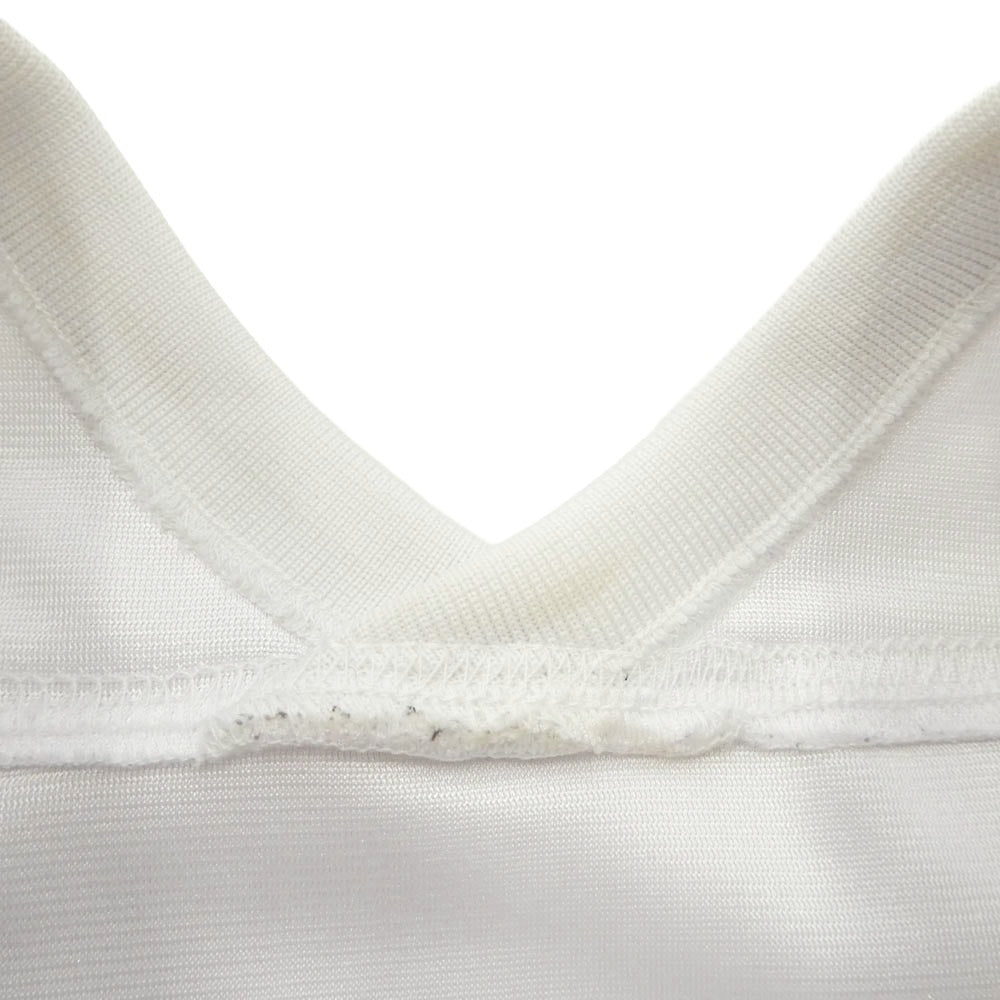 Supreme シュプリーム 14AW ワングラム期 El Dorado Football Top エルドラド フットボール トップ ロゴ刺繍 ロングスリーブ ナイロン 長袖 Ｔシャツ ホワイト系 M【中古】