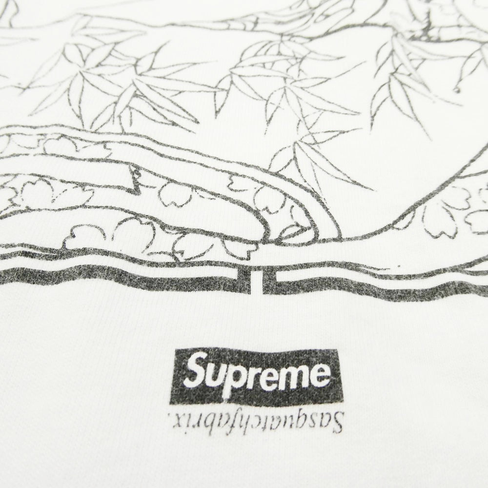 Supreme シュプリーム 16SS × Sasquatchfabrix Shunga L/S Tee サスクワァッチファブリックス 春画 シュンガ ロングスリーブ Ｔシャツ 長袖 カットソー ホワイト系 S【中古】