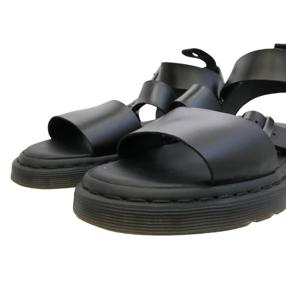 Dr.Martens ドクターマーチン 15695001 GRYPHON グリフォン ベルテッド レザー ストラップ サンダル ブラック系 9【極上美品】【中古】