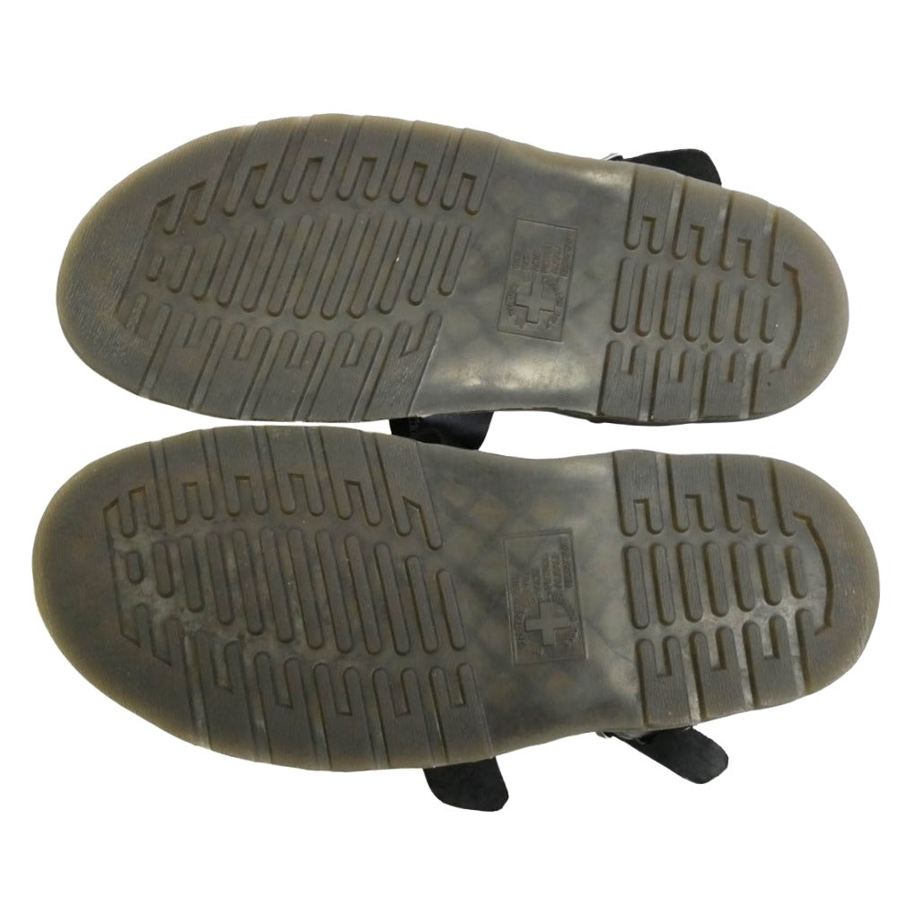 Dr.Martens ドクターマーチン 15695001 GRYPHON グリフォン ベルテッド レザー ストラップ サンダル ブラック系 9【極上美品】【中古】
