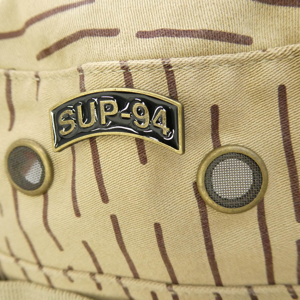 Supreme シュプリーム 24AW Military Boonie HAT ミリタリー ピンズ ブーニー ハット 帽子 ベージュ系 ブラウン系 60cm(M/L)【中古】