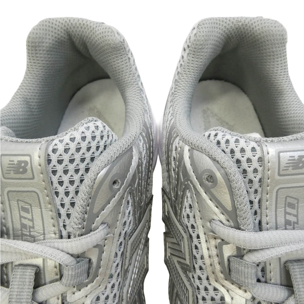 NEW BALANCE ニューバランス U740SG2 740 オープンニット メッシュ ツートンカラー ローカット スニーカー グレー系 シルバー系 24cm【中古】