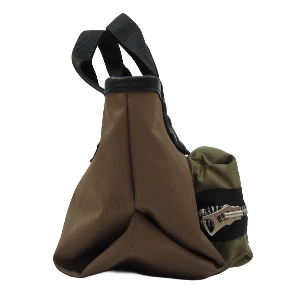 Sacai サカイ 25SS 25-0936S Pocket Tote Bag Small ポケット トートバッグ スモール ポーチ ハンドバッグ マルチカラー系【美品】【中古】