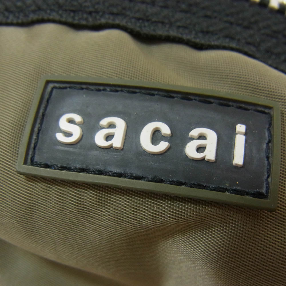 Sacai サカイ 25SS 25-0936S Pocket Tote Bag Small ポケット トートバッグ スモール ポーチ ハンドバッグ マルチカラー系【美品】【中古】