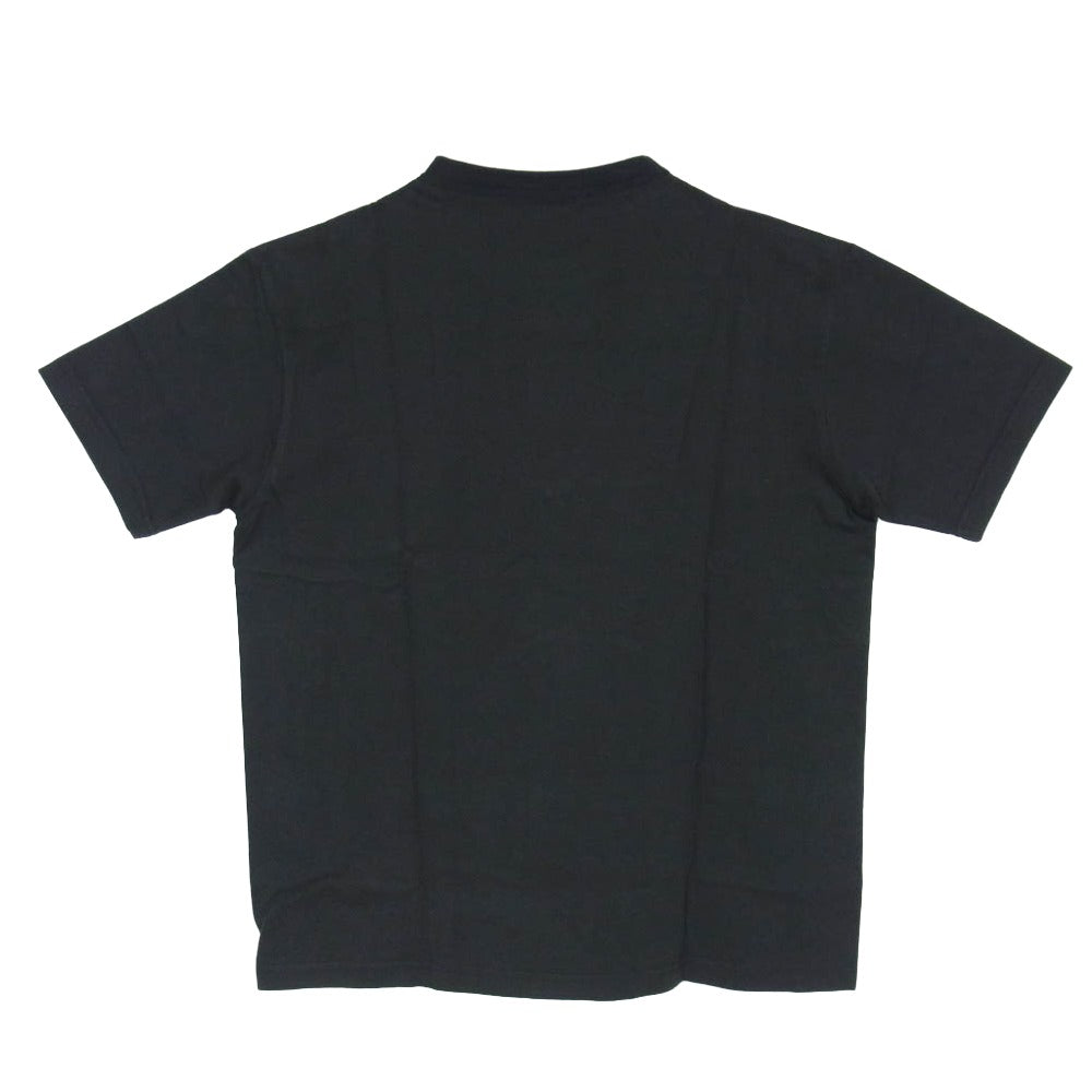 Champion チャンピオン C5-X310 × PILGRIM SURF+SUPPLY T1011 ピルグリムサーフサプライ ロゴ プリント 半袖 Ｔシャツ ブラック系 M【新古品】【未使用】【中古】