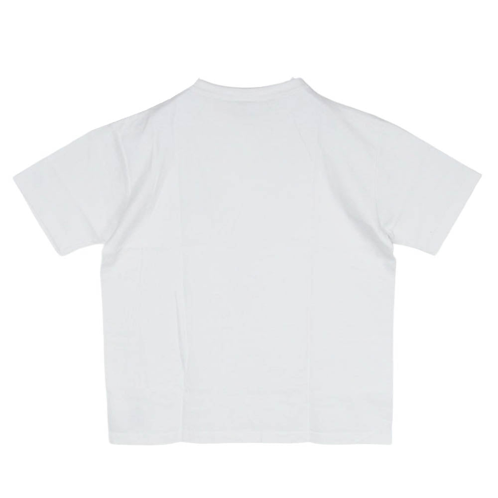 Champion チャンピオン C5-X310 × PILGRIM SURF+SUPPLY T1011 ピルグリムサーフサプライ ロゴ プリント 半袖 Ｔシャツ ホワイト系 M【新古品】【未使用】【中古】