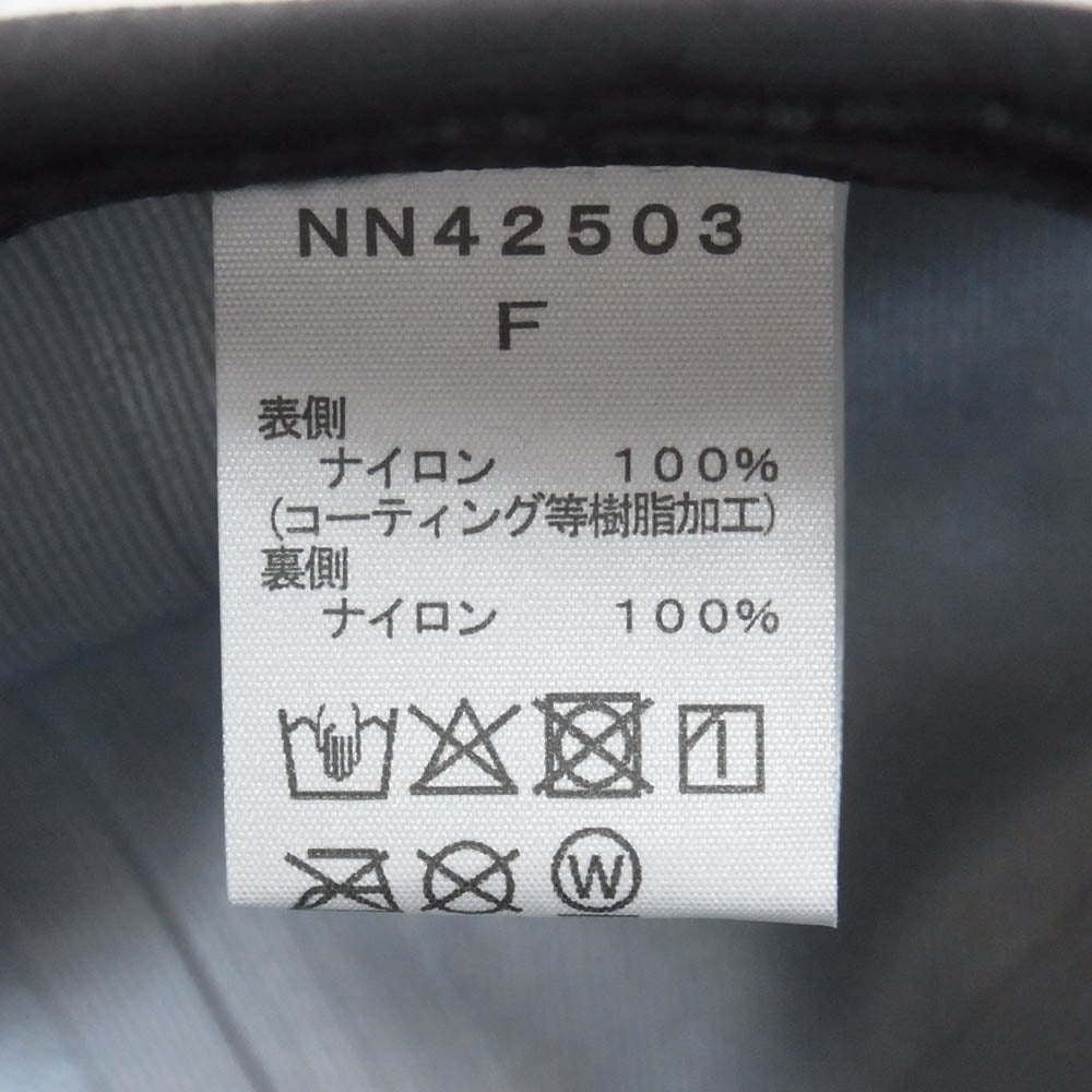 THE NORTH FACE ノースフェイス NN42503 VT GORE-TEX CAP ゴアテックス キャップ 帽子 ブラック系 F【新古品】【未使用】【中古】
