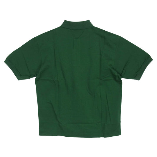 LACOSTE ラコステ BEAMS ビームス PH102MJ-99 × BEAMS ビームス 別注 鹿の子 ワンポイント 刺繍 ロゴ 半袖 ポロシャツ グリーン系 3【新古品】【未使用】【中古】