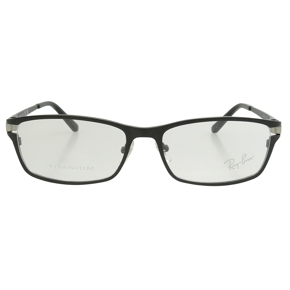 Ray-Ban レイバン RX8727D-1074 チタン製 フレーム 眼鏡 メガネ アイウェア フレーム：ブラック系　レンズ：クリア 54□16【極上美品】【中古】